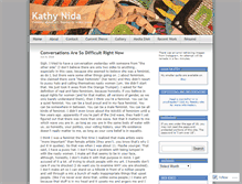 Tablet Screenshot of kathynida.com